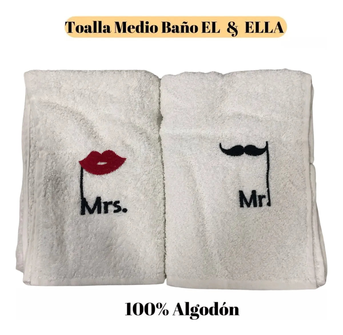 Pack 2 en 1 Toalla Premium Amor Pop