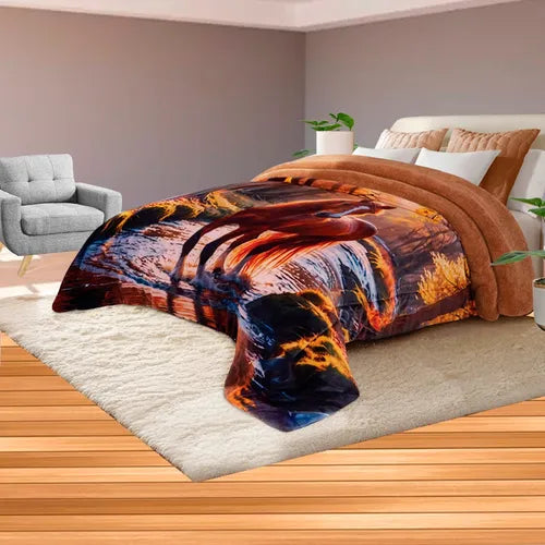 Cobertor de Borrega Serenity Jumbo NazarÇð