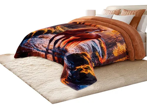 Cobertor de Borrega Serenity Jumbo NazarÇð