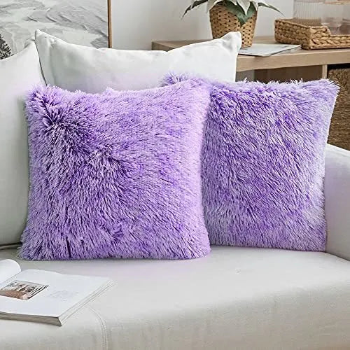 Cojín Shaggy Violet