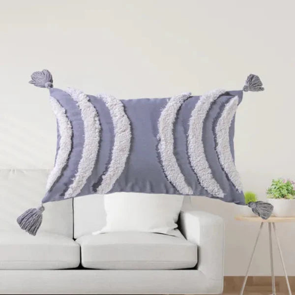 Funda Tufted Itza Gris Medio