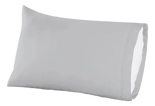 Par De Fundas Esencial Gris Medio