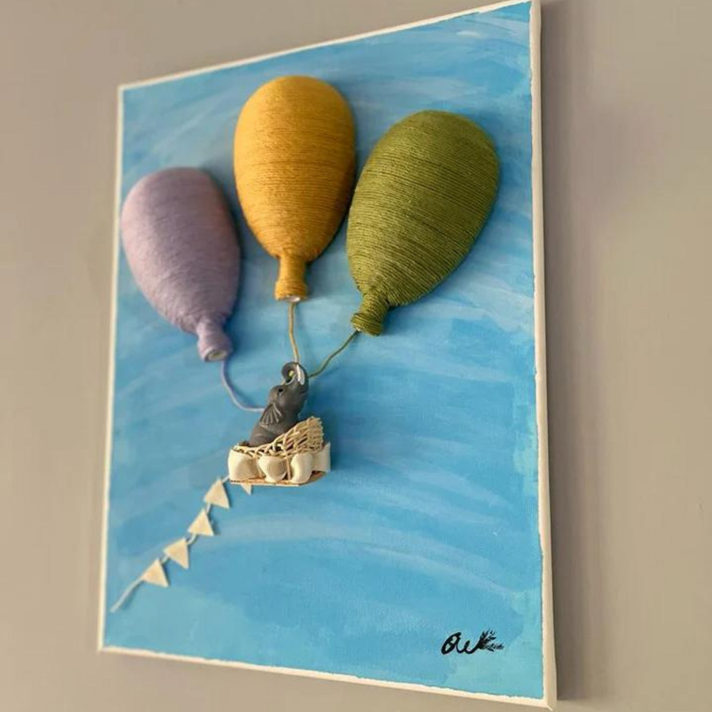 cuadro globos