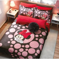 Cobertor Ultra Suave Ligero Minnie Black + Funda Decorativa Minnie Black
