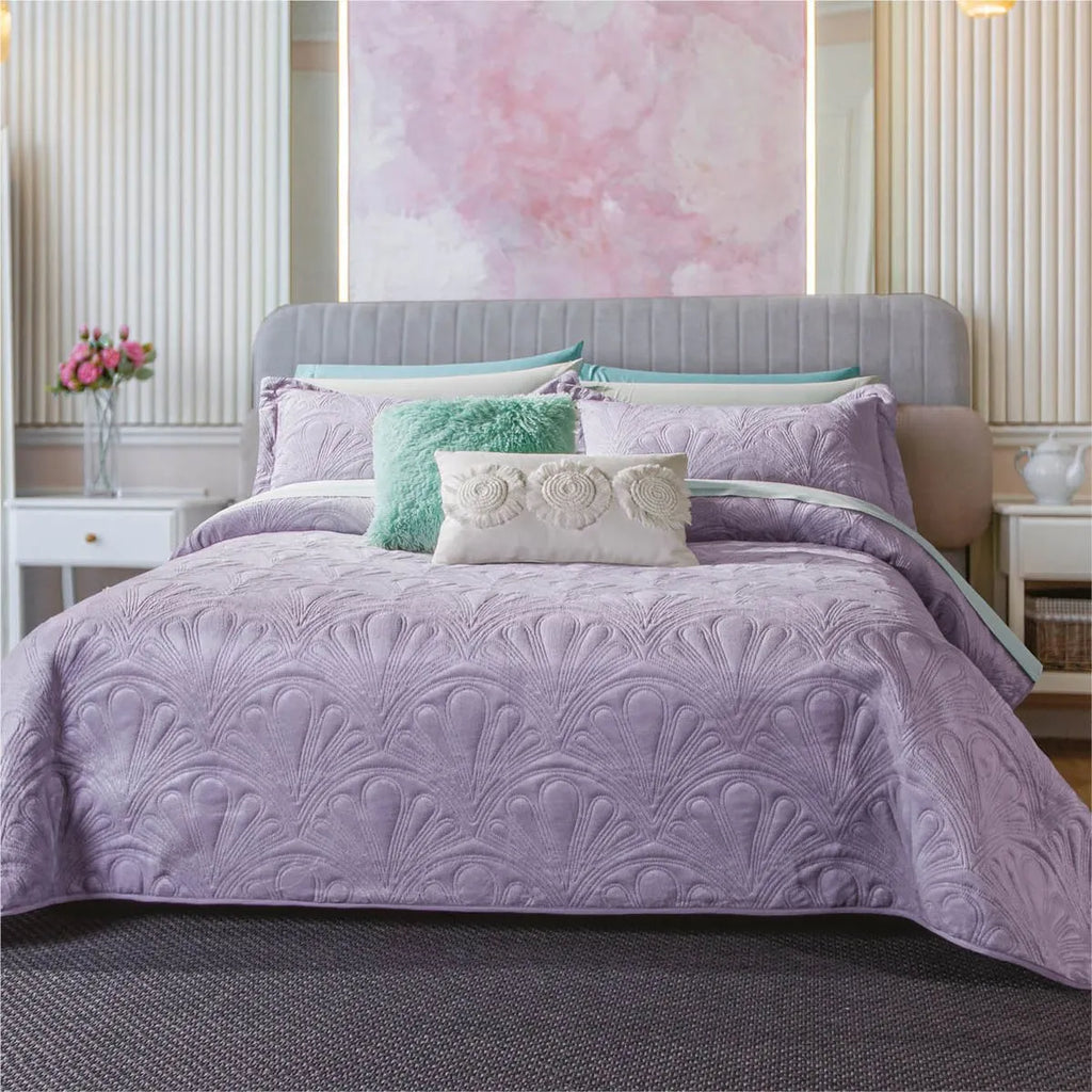 Edredón Ultra Delgado Velvet Lavanda