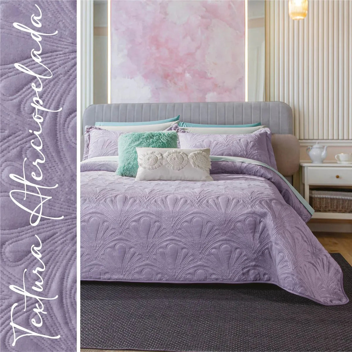 Edredón Ultra Delgado Velvet Lavanda