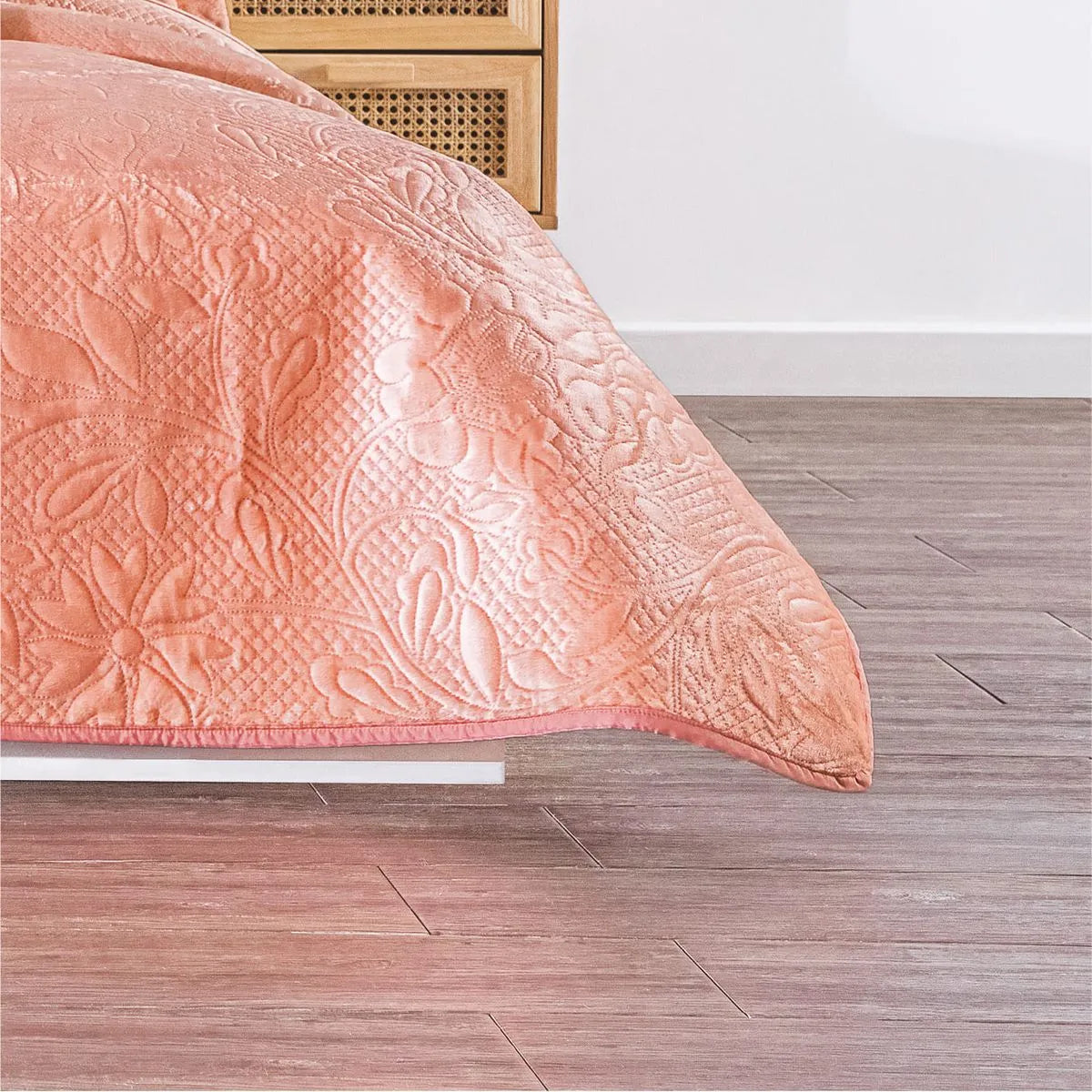 Edredón Ultra Delgado Velvet Deep Rose