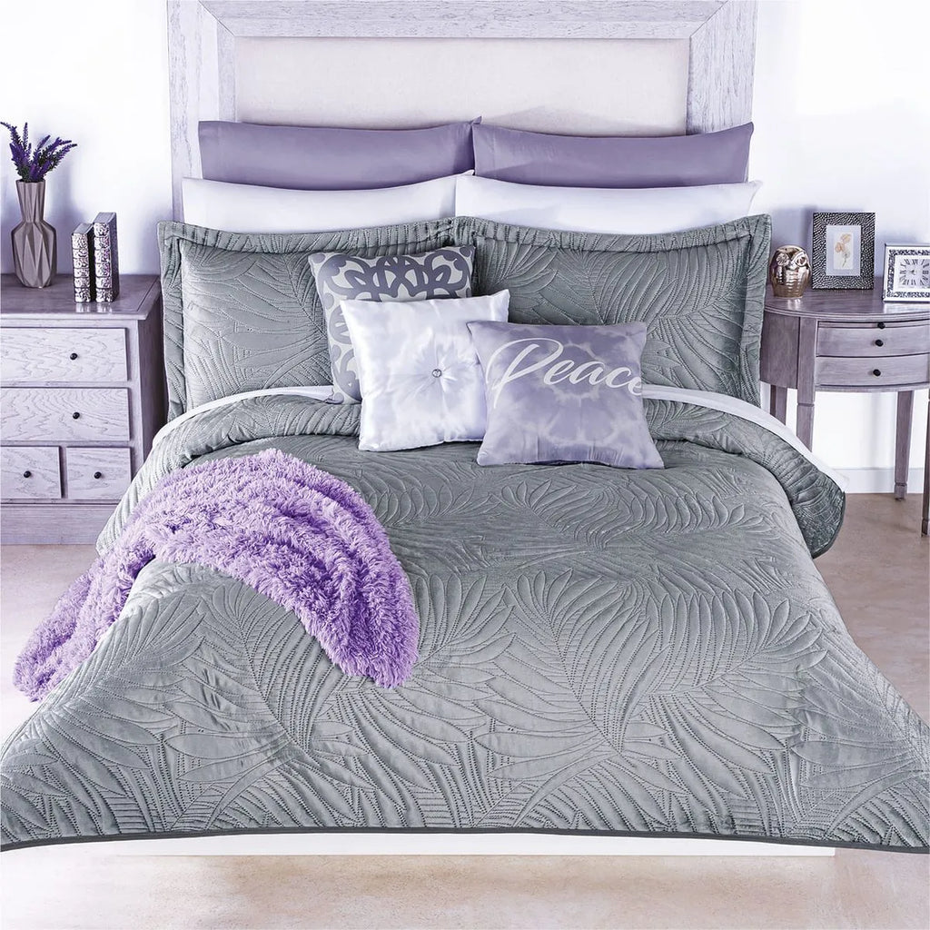 Edredón Ultra Delgado Velvet Gris