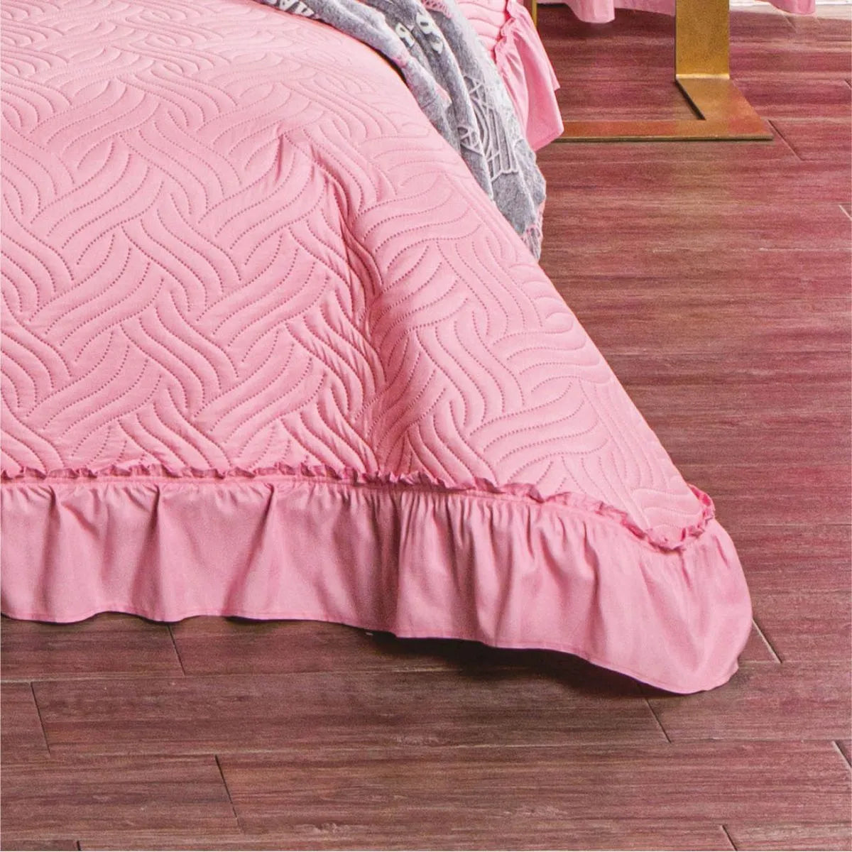 Colcha Neo Rosa