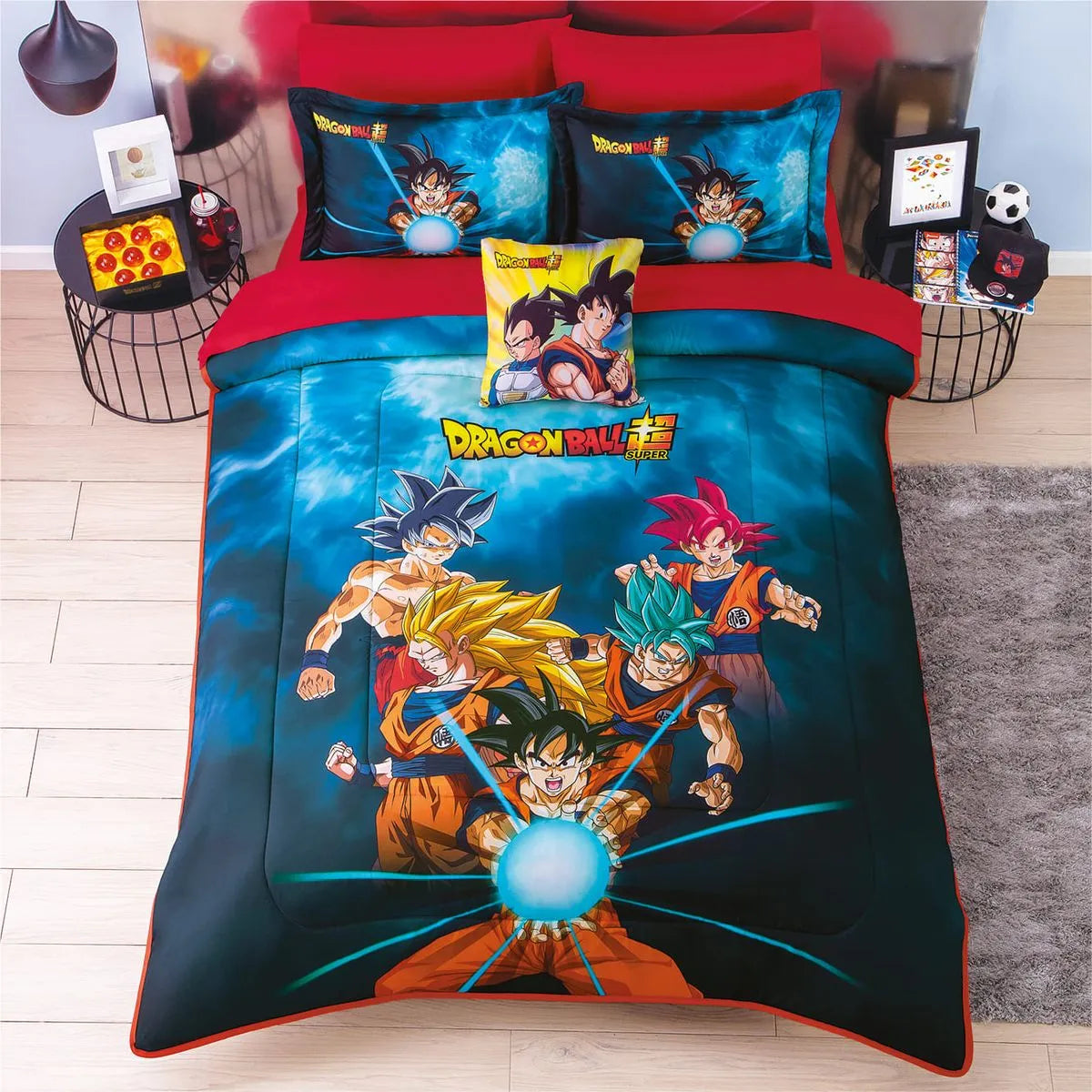 Edredón  con Fundas Dragon Ball Super