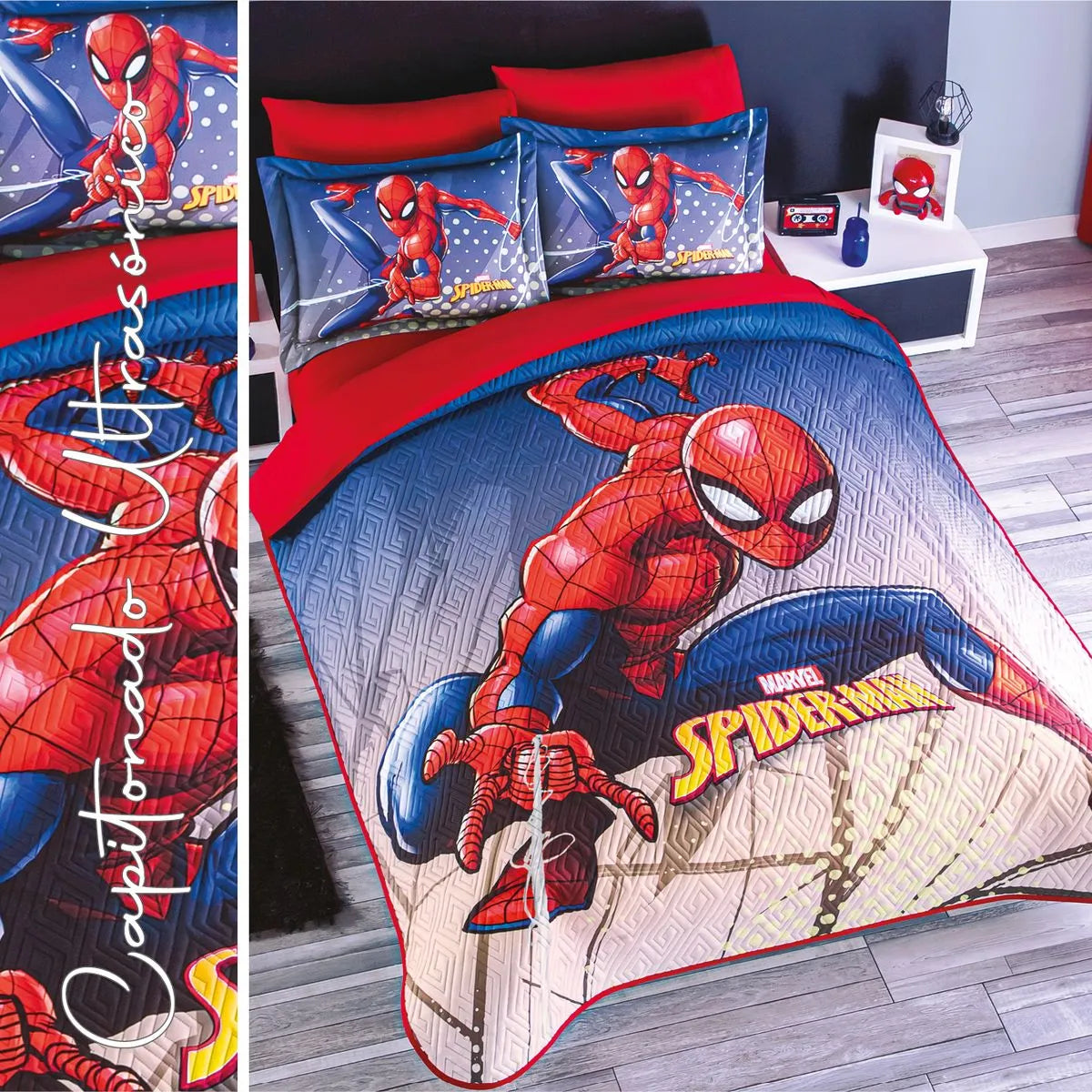 Edredón Ligero Neo Spider Man in the City