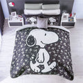 Edredón Ligero Neo Snoopy Black