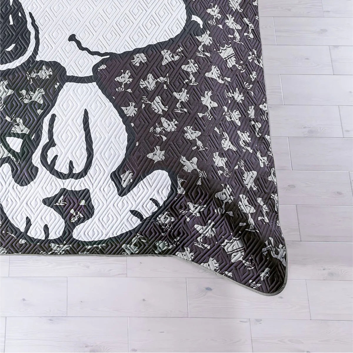 Edredón Ligero Neo Snoopy Black