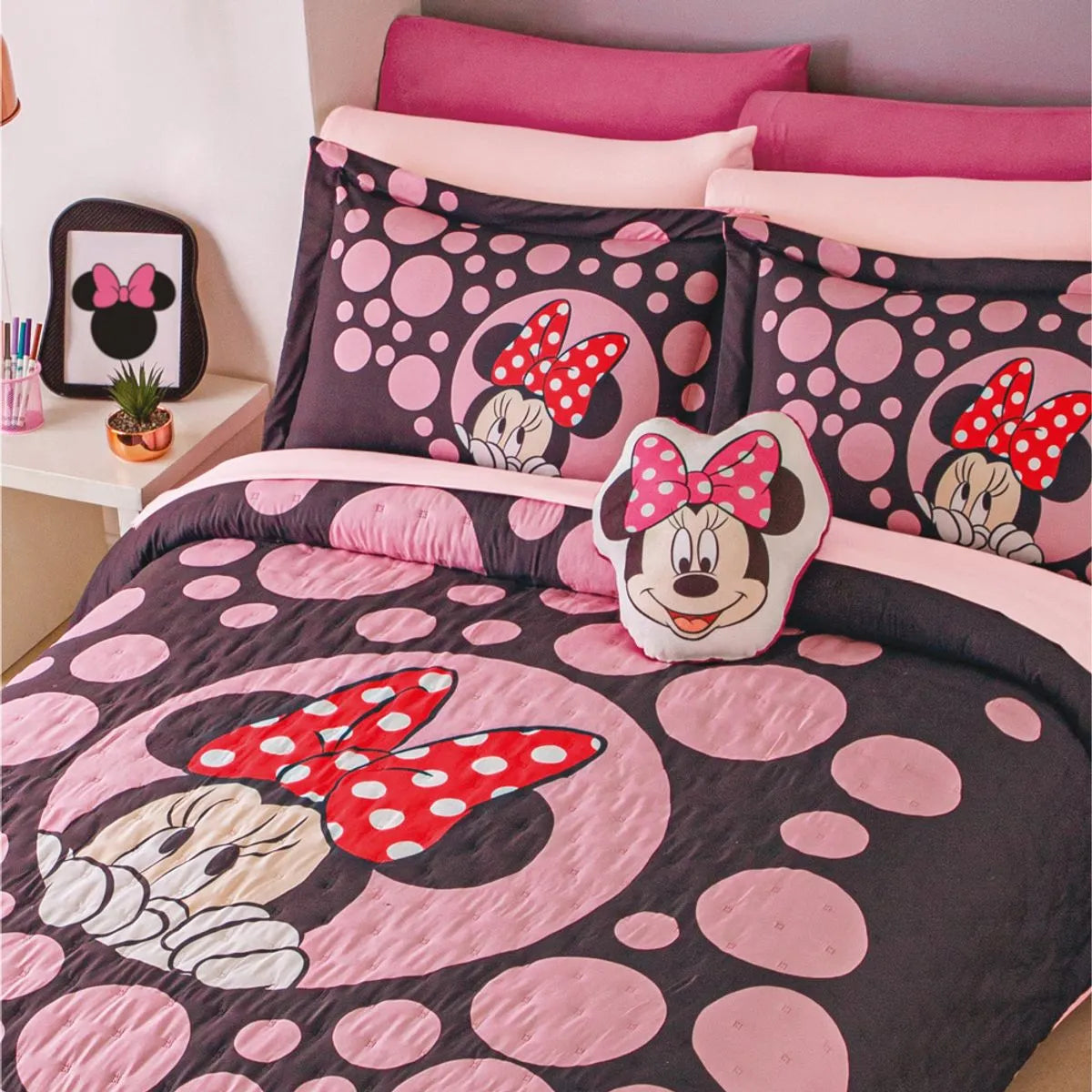 Edredón Ligero Neo Minnie Black