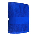 Toalla Baño Completo 100% Algodón Azul Pavo