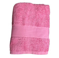Toalla Baño Completo 100% Algodón Rosa