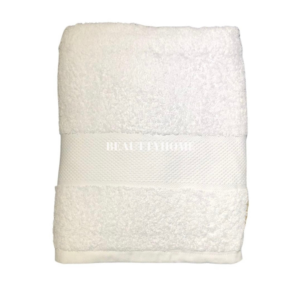 Toalla Medio Baño 100% Algodón Blanco