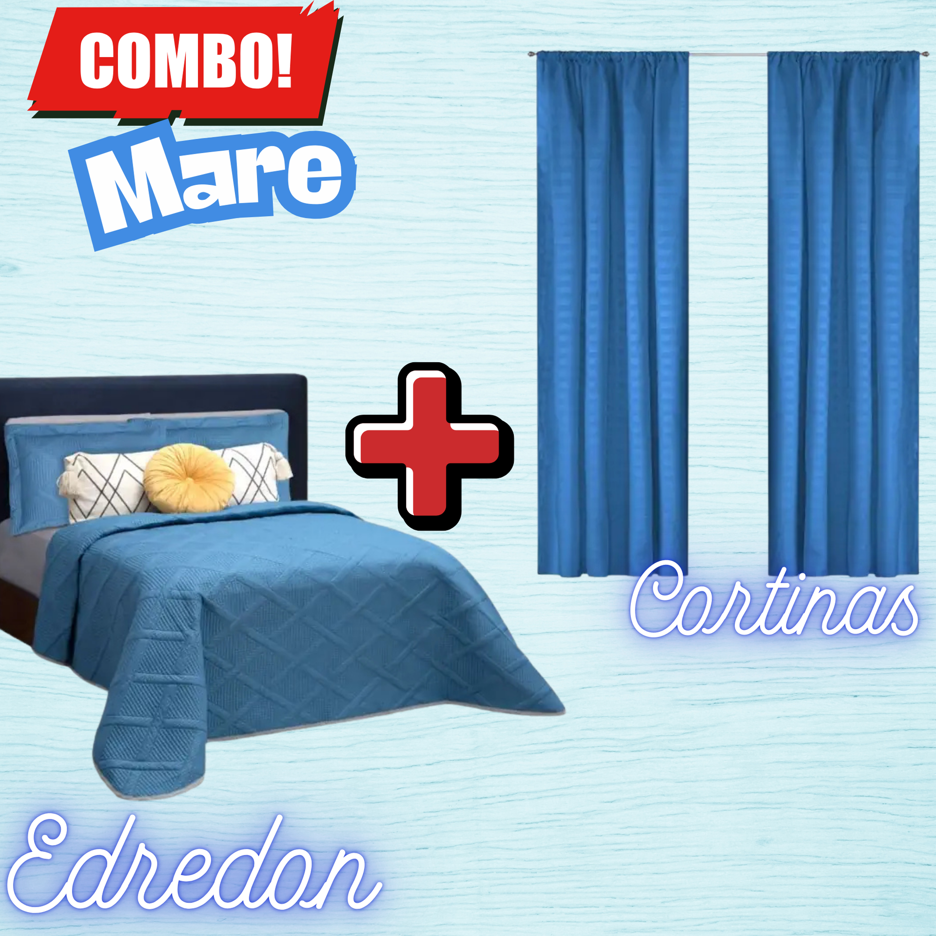 Edredón Ultrasónico Mare con Cortinas
