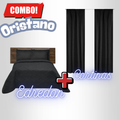 Edredón Ultrasónico Oristano con cortinas