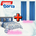 Edredón Ultrasónico Soria con Cortinas