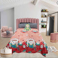 Cobertor Ligero Fresas Borrega