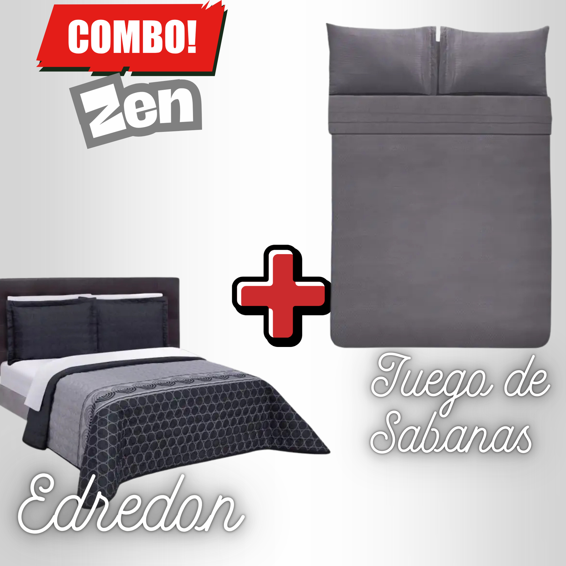 Edredón Ultrasónico Zen con Sabanas.