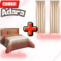 Edredón Ultrasónico Adara con cortinas