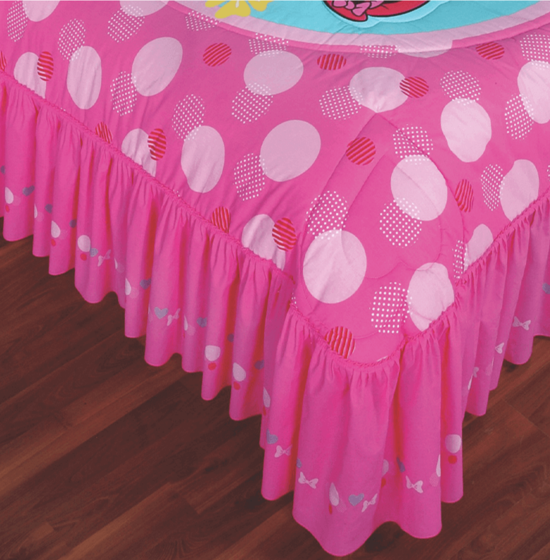 Edrecolcha con Cojines Minnie y Daisy