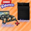 Edredón Ultrasónico Balones con Sabanas.