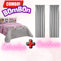 Edredón Ultrasónico Bombon con Cortinas
