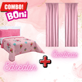 Edredón Ultrasónico Boni con Cortinas