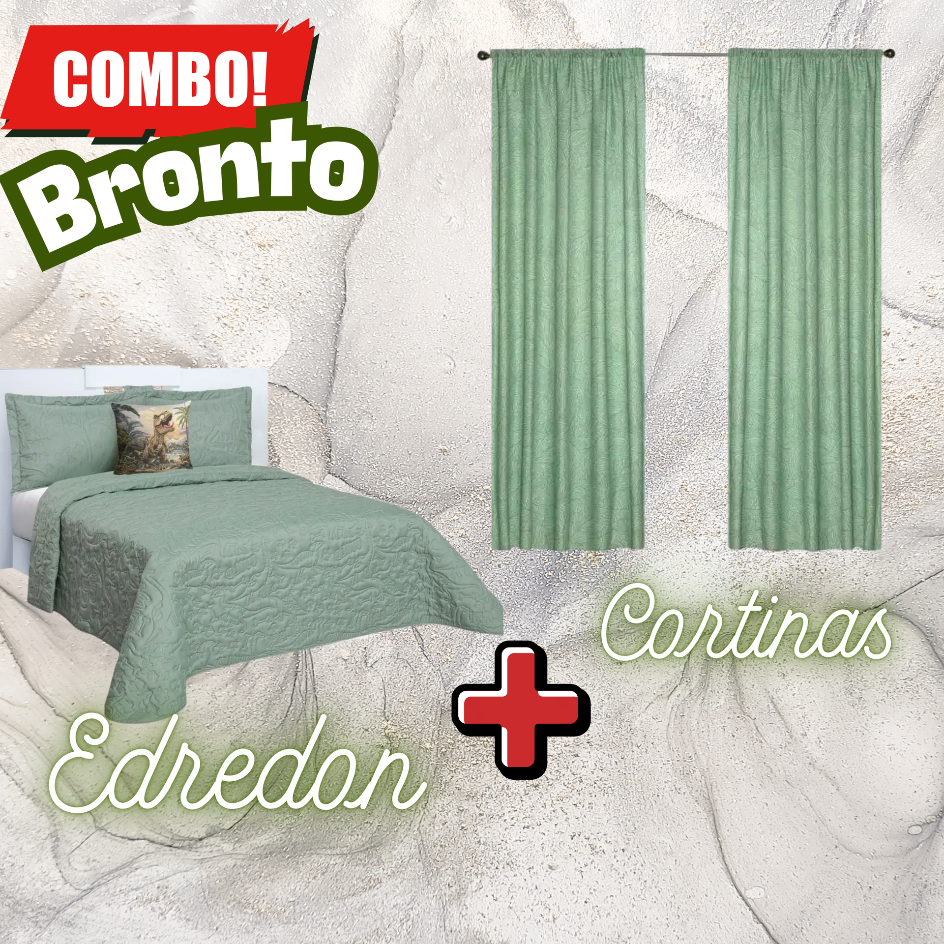 Edredón Ultrasónico Bronto con Cortinas