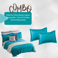 Cobertor Ultra Suave Ligero Esmeralda + Par de Fundas Velvet Esmeralda