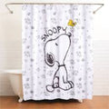 Cortina de Baño Impermeable Snoppy
