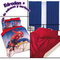 Edredón Neo Spider in the City +Sabanas y Cortinas