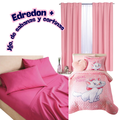 Edredón Neo Marie Cute + Sabanas y Cortinas