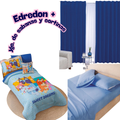 Edredón Neo Bluey Sweet Dream +Sabanas y Cortinas