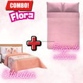 Edredón Ultrasónico Flora con Sabanas y Cojines.