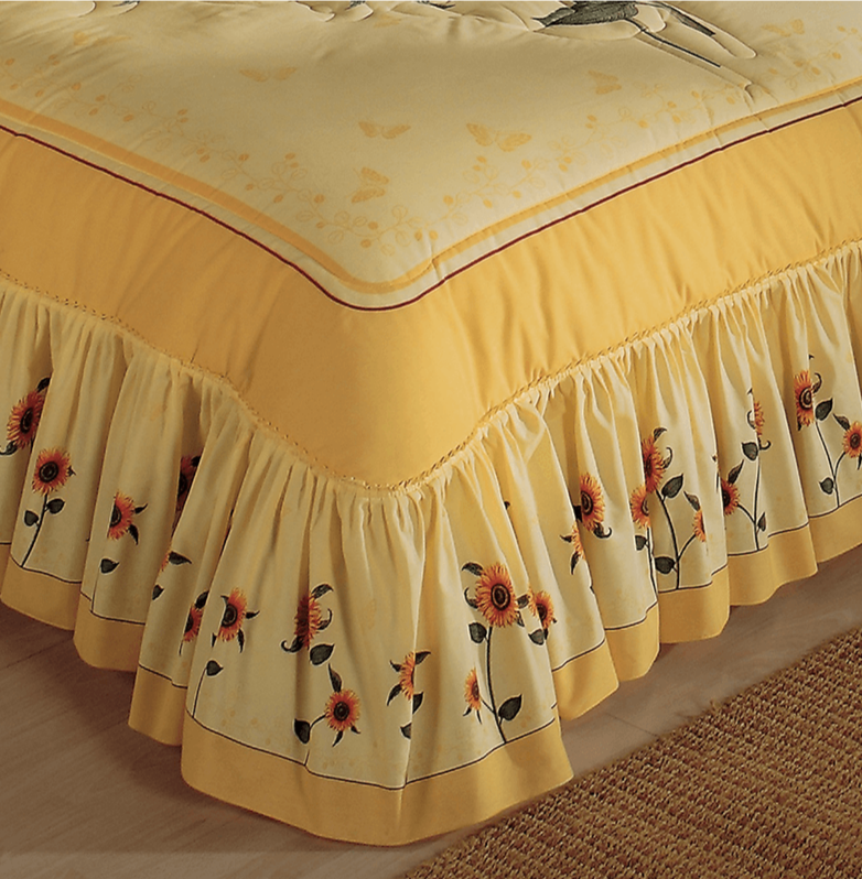 Edrecolcha Con Cojines Girasoles