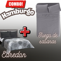 Edredón Ultrasónico Hamburgo con Sabanas.