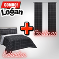 Edredón Ultrasónico Logan con Cortinas