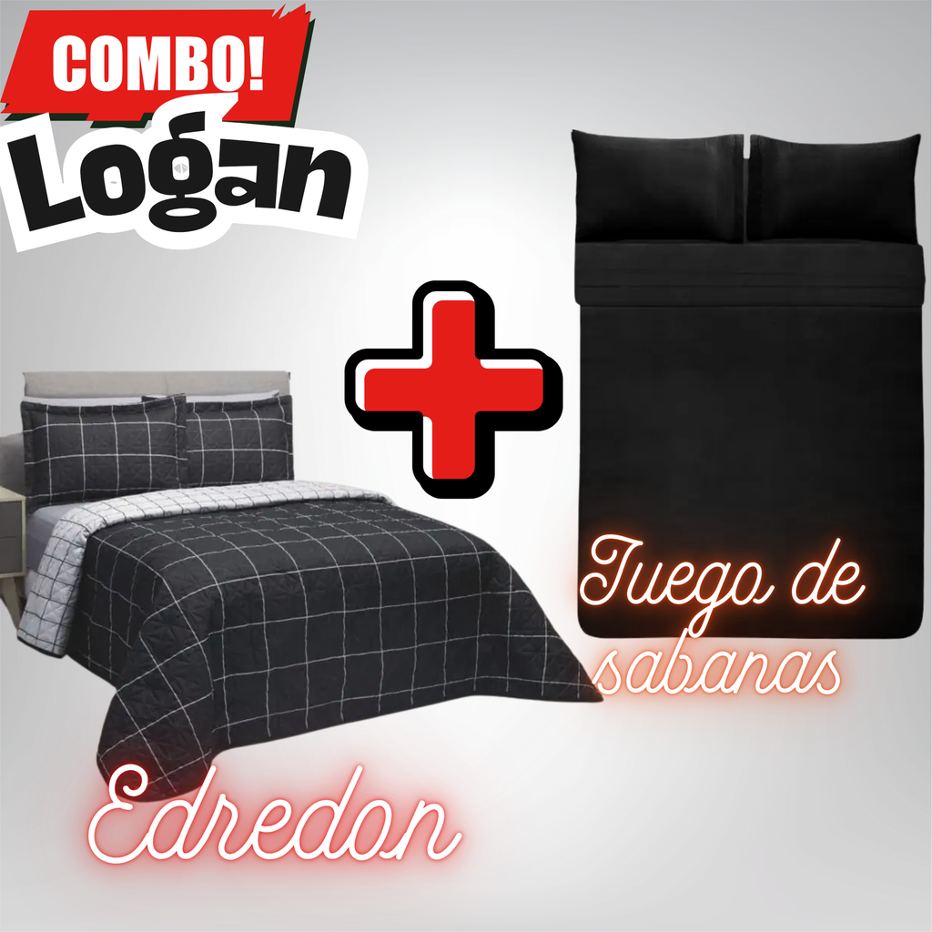 Edredón Ultrasónico Logan con sabanas