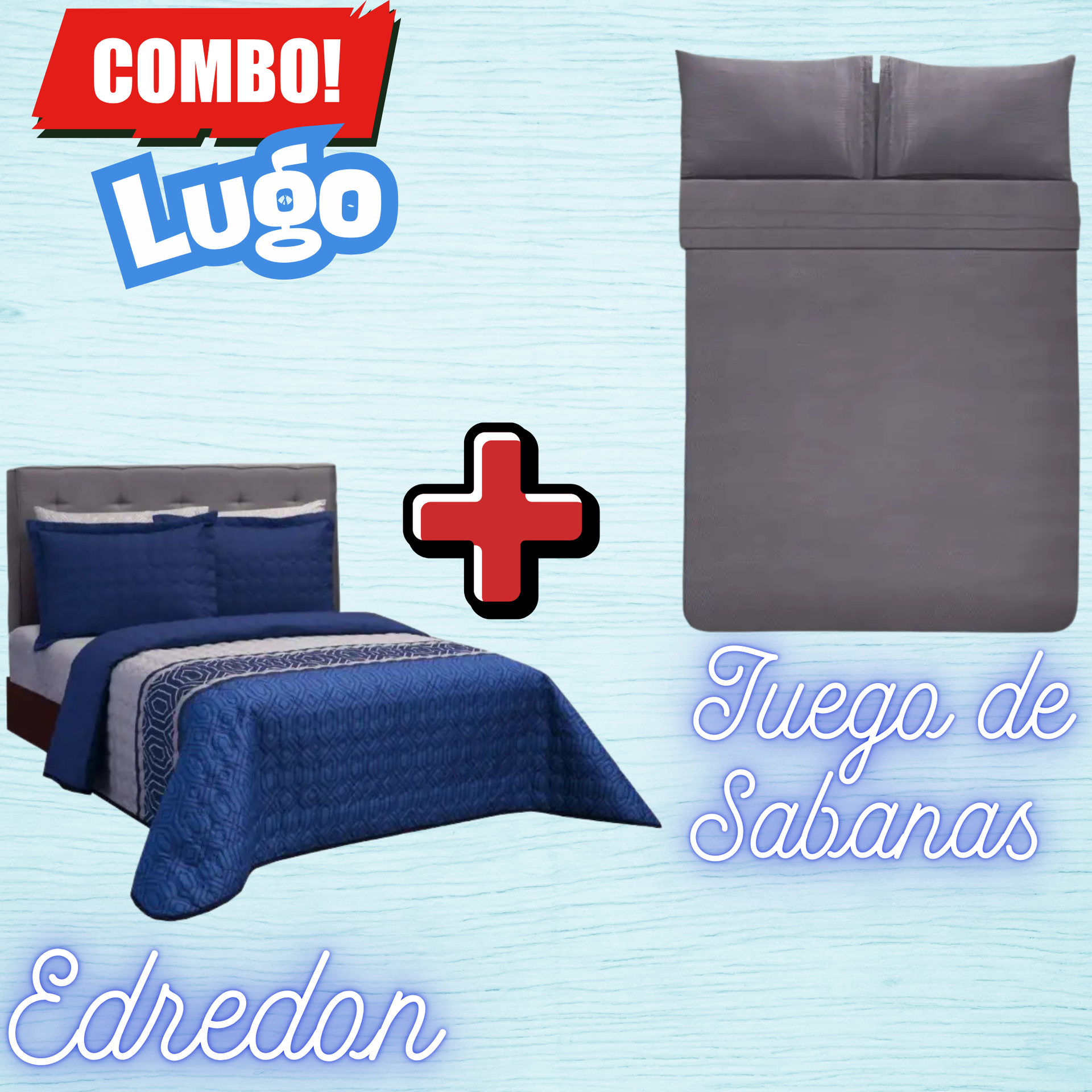 Edredón Ultrasónico Lugo con Sabanas.
