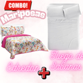 Edredón Ultrasónico Mariposas con Sabanas.