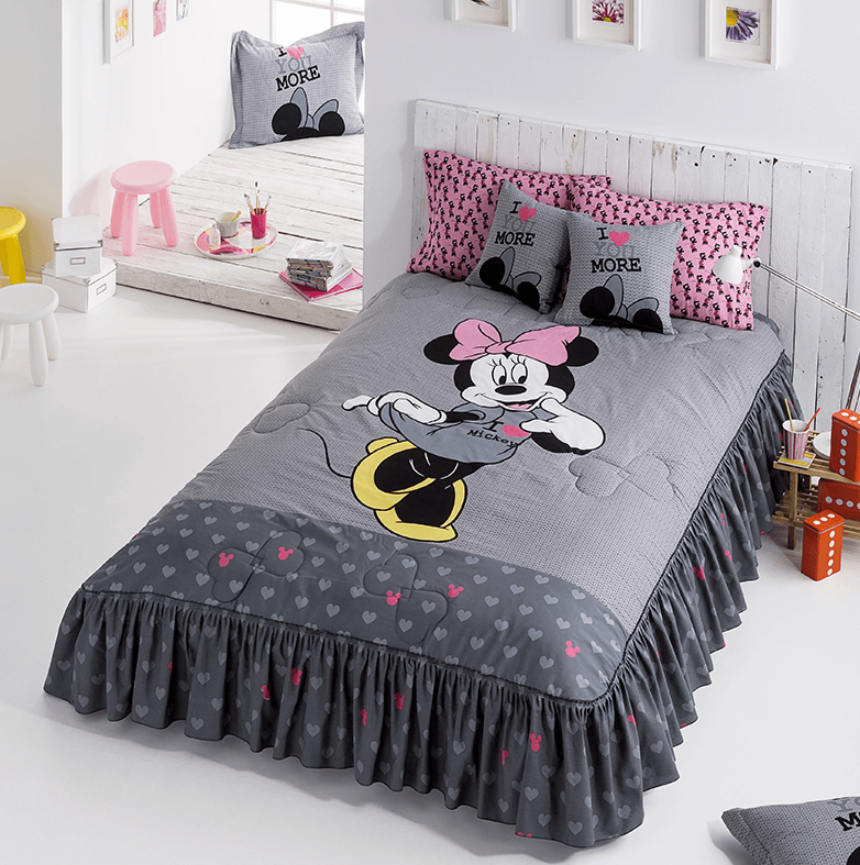 Edrecolcha Minnie con Cojines