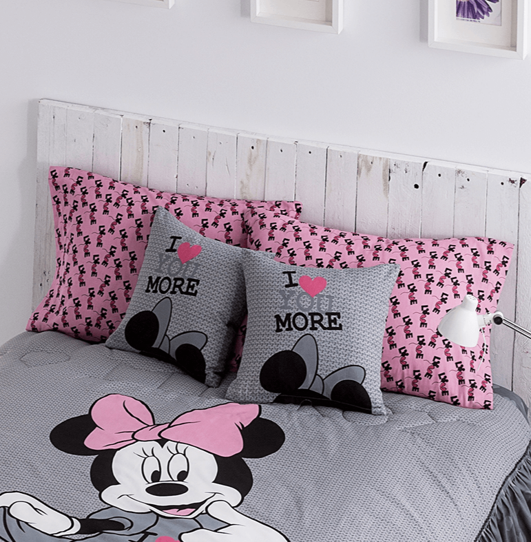 Edrecolcha Minnie con Cojines