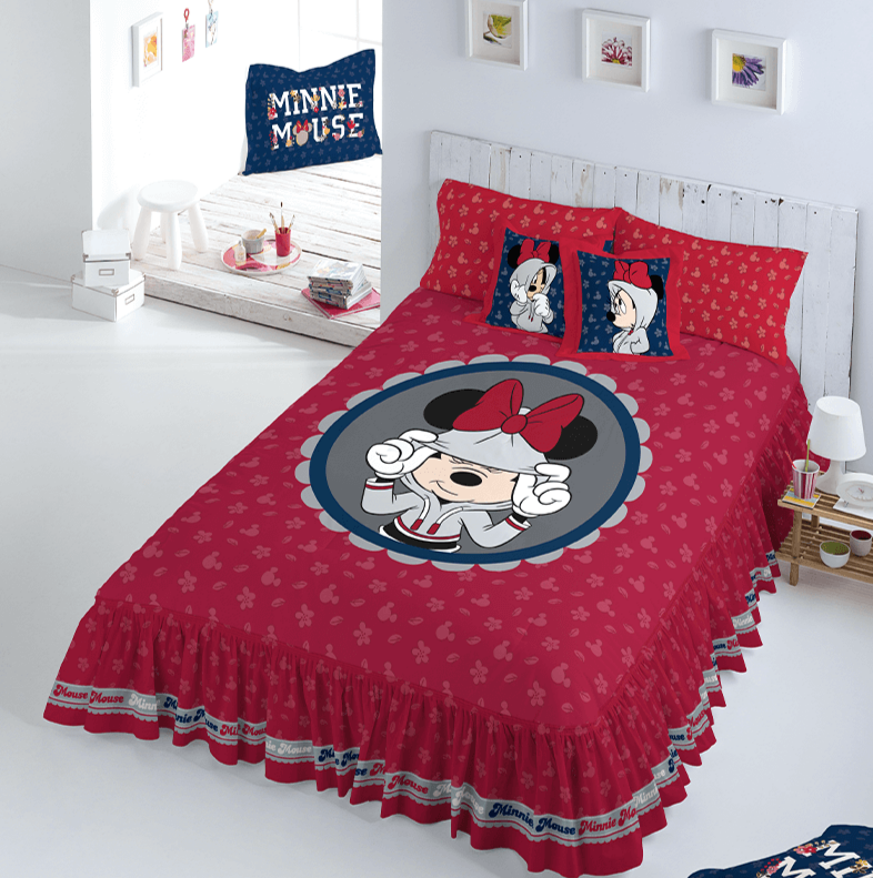 Edrecolcha con Cojines Minnies Sport