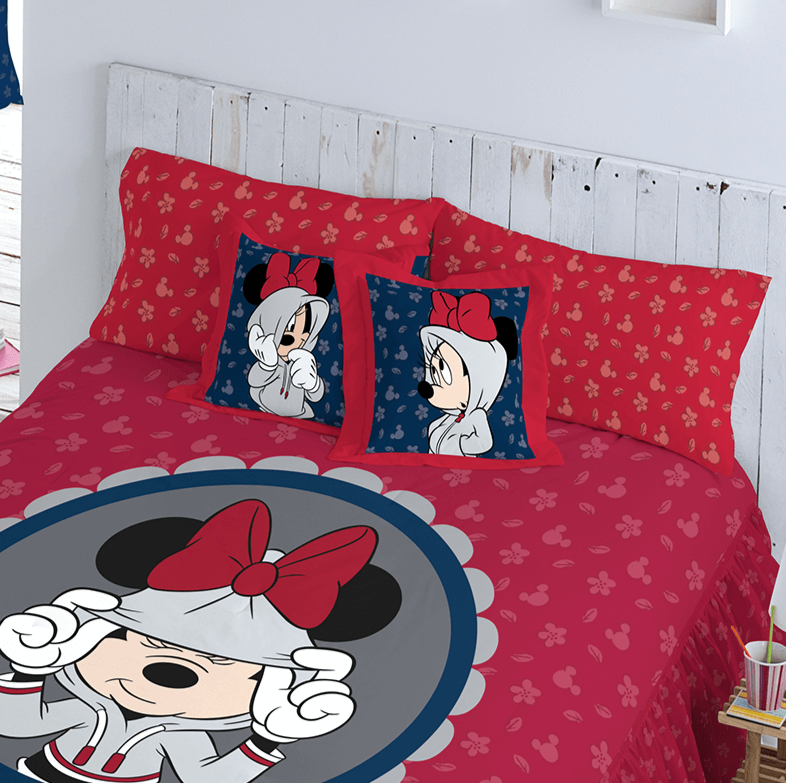 Edrecolcha con Cojines Minnies Sport