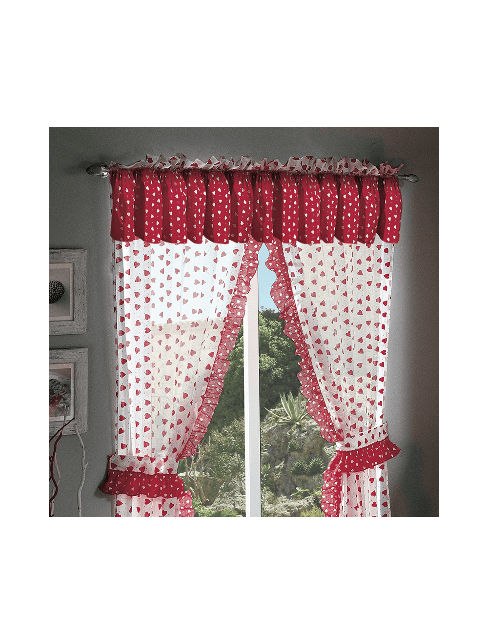 Cortinas Reyna de Corazones