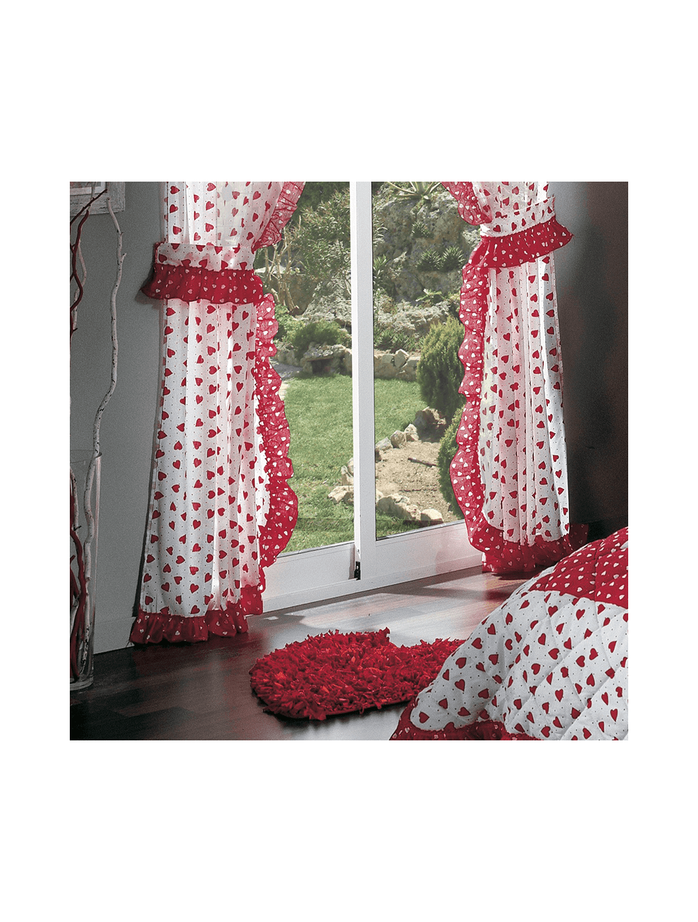 Cortinas Reyna de Corazones